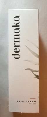 Dermaka Skin Cream 4 oz. All-Natural Skin Cream- Formulated by a surgeon to aide in healing damaged skin. Moisturizing Lotion helps issues that may cause skin irritation.