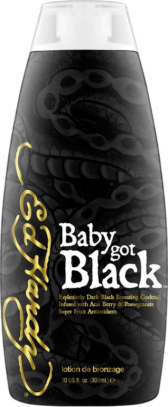Ed Hardy Baby Got Black Tanning Lotion 10 Oz