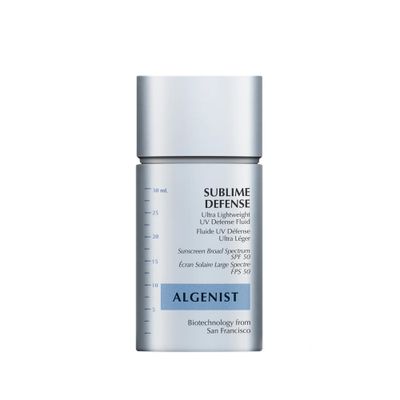 Algenist Sublime Defense Ultra Lightweight UV Defense Fluid SPF50 - Sheer, Oil-Free Face Sunscreen with Vitamin E, Echinacea &amp; Green Tea - Non-Comedogenic &amp; Hypoallergenic Skincare (30ml / 1oz)