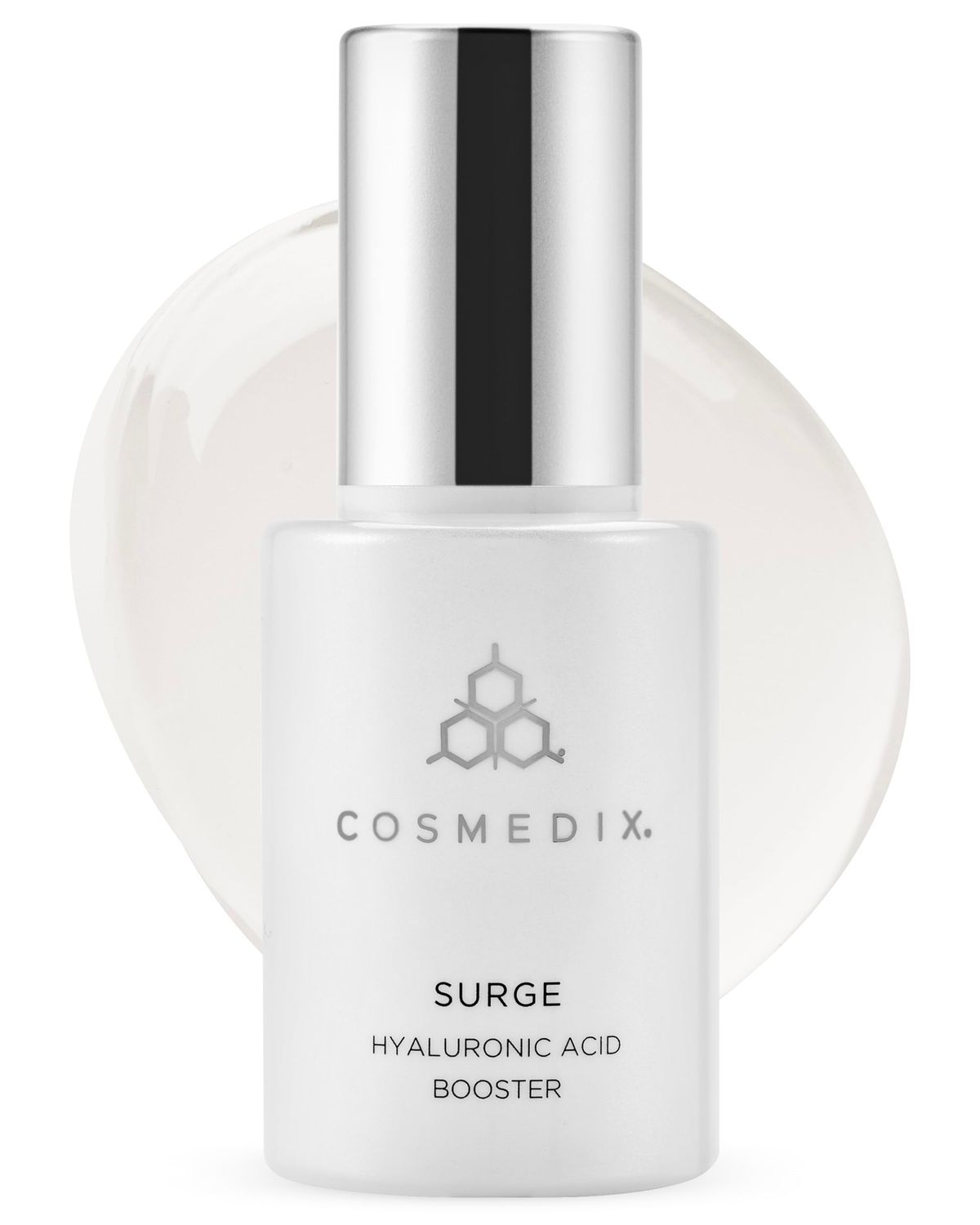 COSMEDIX Surge Hyaluronic Acid Booster for Face - Ultra Hydrating Face Serum with Vitamin C &amp; Niacinamide Softens, Brightens &amp; Moisturizes Skin - Facial Skin Care Product for Fine Lines &amp; Wrinkles