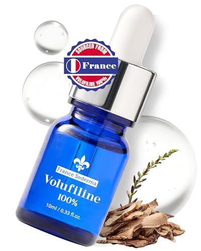 100% Volufiline Serum Skincare - Advanced Firming &amp; Lifting Facial Ampoule from France Sederma, Intense Hydration &amp; Skin Rejuvenation for Youthful, Perfect for Layering &amp; DIY, 0.33 fl.oz (10ml)