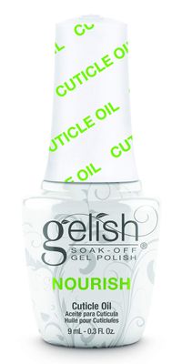 Gelish Soak-Off Gel Polish, Nourish Cuticle Oil