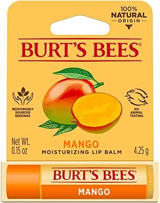 Burt&#39;s Bees Mango Moisturizing Lip Balm 0.15 oz
