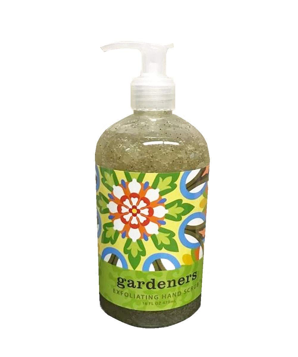 Greenwich Bay GARDENERS Exfoliating Hand Scrub - Enriched with Shea Butter, Cocoa Butter, Botanical Oils &amp; Extracts and Blended with Loofah &amp; Apricot Seed -No PARABENS- American Made-16 Oz.