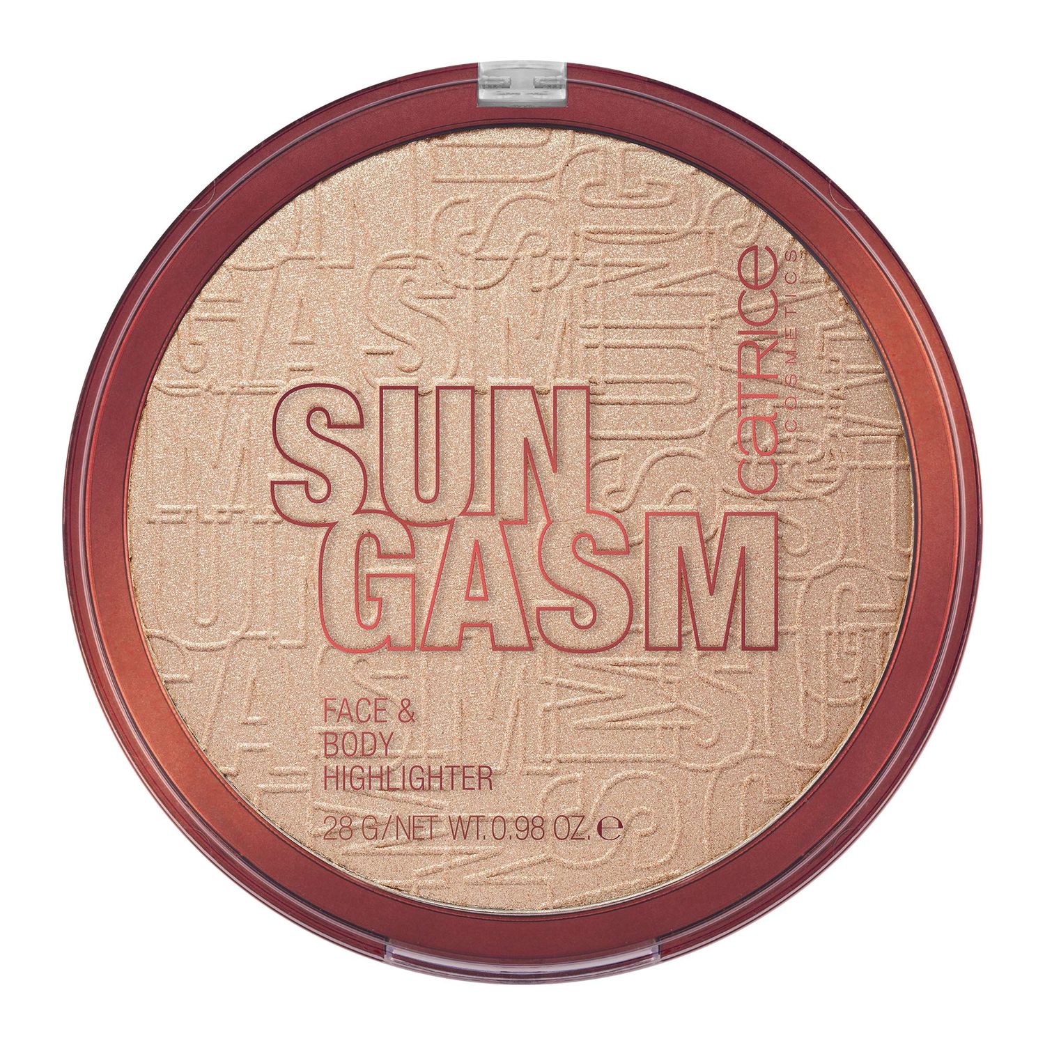 Catrice | SUNGASM Face &amp; Body Highlighter | Jumbo Sized, Silky Soft Powder With Light Reflecting Pigments | For All Skintones | Vegan, Paraben Free, Oil Free | Cruelty Free