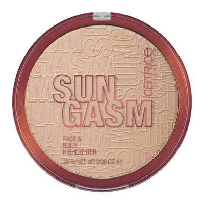 Catrice | SUNGASM Face &amp; Body Highlighter | Jumbo Sized, Silky Soft Powder With Light Reflecting Pigments | For All Skintones | Vegan, Paraben Free, Oil Free | Cruelty Free