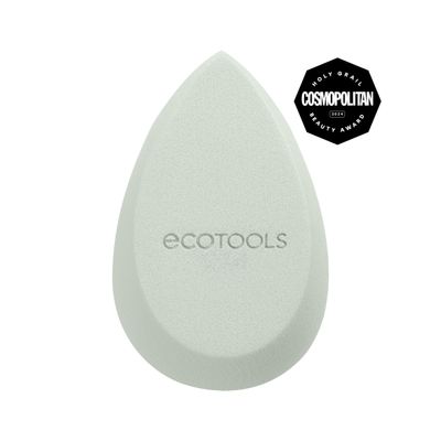 EcoTools Blurring Blender Makeup Sponge, Makeup Blending Sponge For Blurred Skin, For Liquid &amp; Cream Foundation, Cloud Coverage Memory Foam, Eco Friendly, Latex Free, Cruelty-Free &amp; Vegan 1 Count
