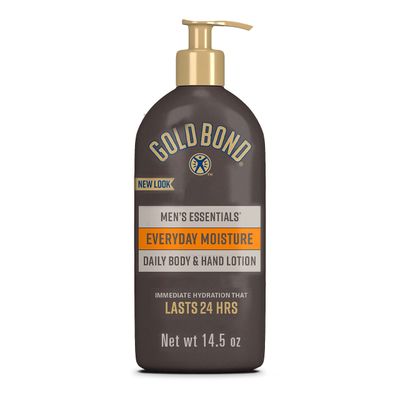 Gold Bond Ultimate Men&#39;s Essentials Hydrating Lotion, 14.5 oz., Everyday Moisture for Dry Skin