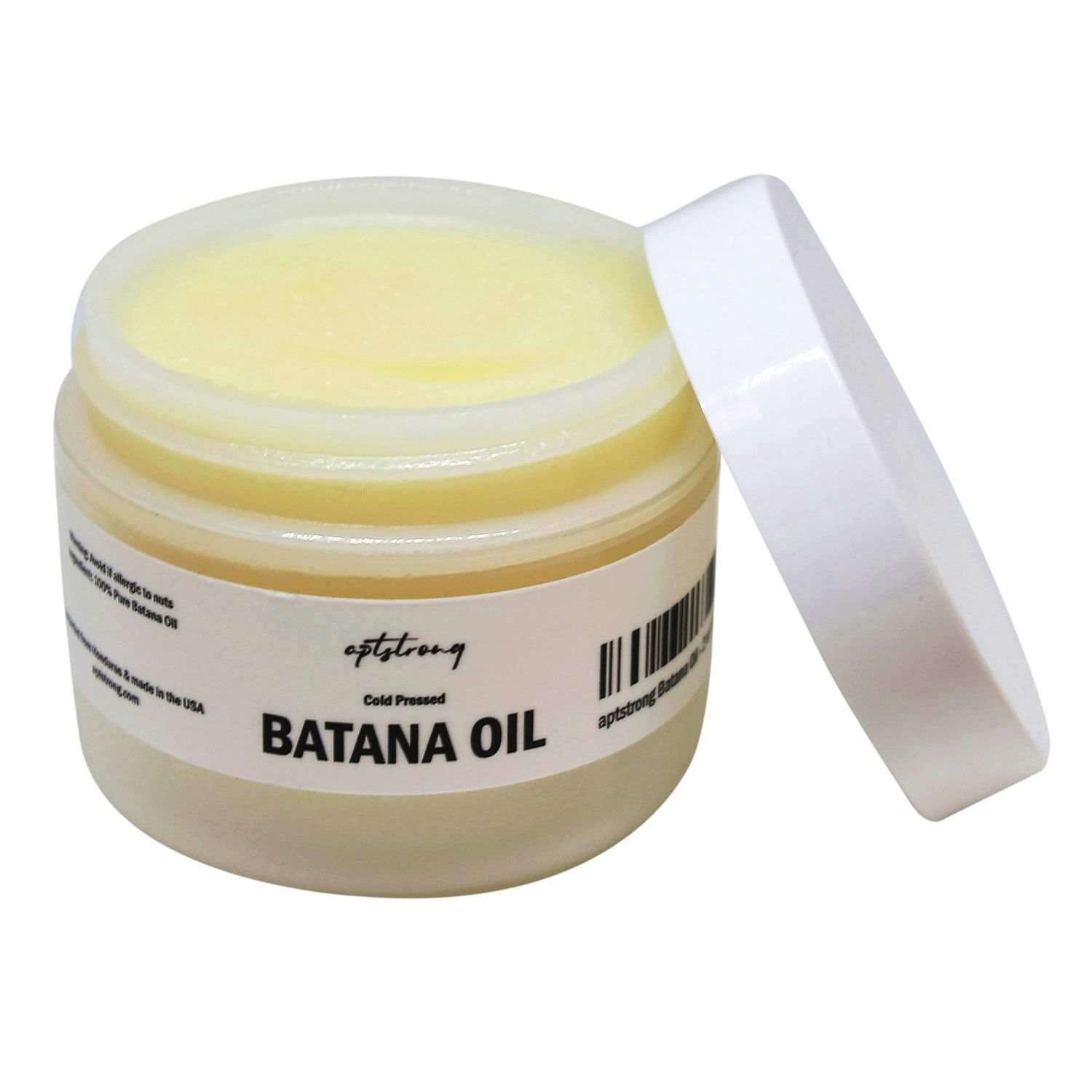 Batana Oil Organic - Natural Moisturizer for Hair Growth, Skin &amp; Beard Care - Cold Pressed, Unrefined, No Burnt Smell - Ideal for Curly, Dry &amp; Damaged Hair - Safe for Men, Women &amp; Kids - Made in USA