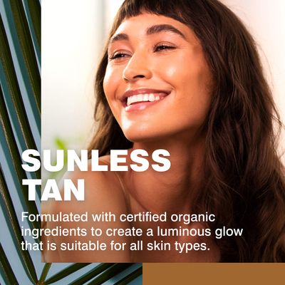 COOLA Organic Sunless Self Tanner Body Firming Lotion, Dermatologist Tested Anti-Aging Skin Care, Vegan and Non-GMO, Pia Colada, 6 Fl Oz