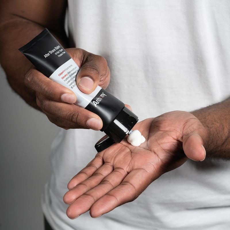 Anthony After Shave Balm for Men - Cooling Lotion with Vitamins A, C, &amp; E Plus Aloe Vera and Natural Botanical Extracts Soothes and Moisturizes All Skin Types - 3 Fl Oz