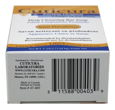 Cuticura Original Medicated Soap Bath Size 5.25 Ounce