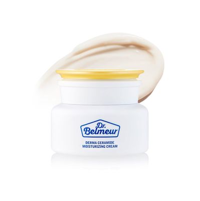 DR. BELMEUR Derma Ceramide Moisturizing Cream (1.7fl oz) - Dual Action Moisturizer for Intense Hydration. Korean Skin Care by LG Beauty. Ceramides &amp; Hyaluronic Acid.