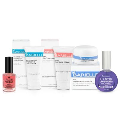 Barielle Nails, Hands and Feet Spectacular - Premium 5-PC Hand, Foot &amp; Nail Treatment Collection