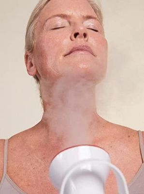 Dr. Dennis Gross Pro Facial Steamer for Facial Deep Cleaning: Infuse Skin with Hydration, Clarify Complexion, and Detox Skin