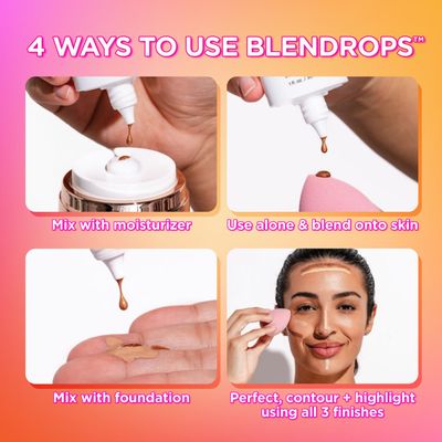 BeautyBio Bronzing BLENDROPS. Broad Spectrum SPF 40 Oil-Control Sun-kissed Finish Priming Drops With Color-Correcting Tranexamic Complex