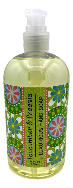 Greenwich Bay Trading Company Garden Collection Bundle: Cucumber Freesia - 16 Ounce Shea Butter Lotion &amp; 16 Ounce Hand Soap