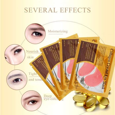 Felico Under Eye Patches, 30PCS Pink Eye Mask, Eye Gel Pads With Collagen Treatment for Reducing Dark Circles, Lighten Wrinkles Anti-Aging Moisturizing, Fine Lines Eye Bags Puffiness Women Men