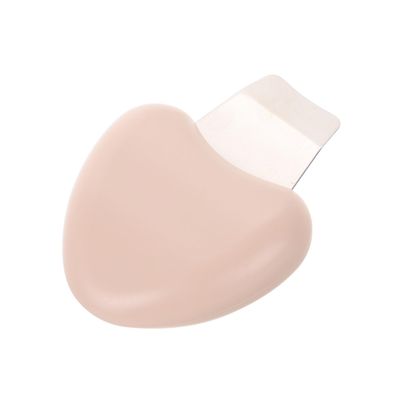 CRILSTYLEO Stainless Steel Heart Blackhead Scraper Tool for Facial Pimple Removal Metal Blackhead Extractor for Deep Pore Cleaning and Skin Care Facial Tool for Women