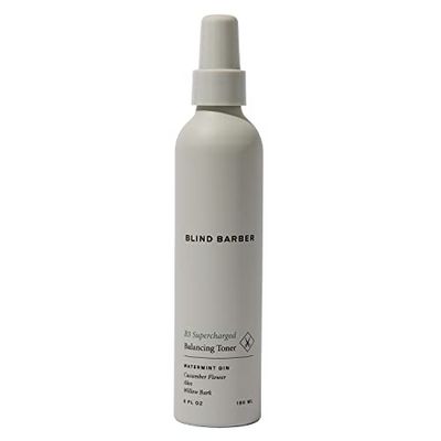 Blind Barber B3 Supercharged Balancing Toner - Mens Toner with Refreshing Minty Scent - Formulated with Cucumber, Aloe &amp; Willow Bark to Hydrate &amp; Balance Skin - Toners for Men (6oz / 180ml)