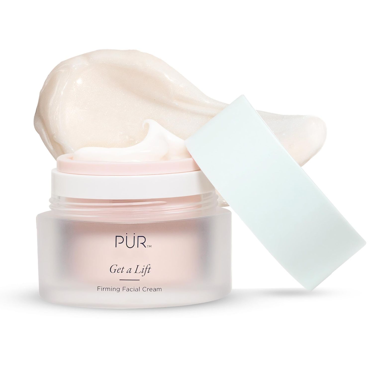 Firming Facial Cream, Get a Lift by PUR Beauty - Triple-Action Lightweight Moisturizer for Face &amp; Neck Tightens Sagging Skin &amp; Restores Firmness for Fine Lines &amp; Wrinkles - Non-Greasy &amp; Gluten Free.