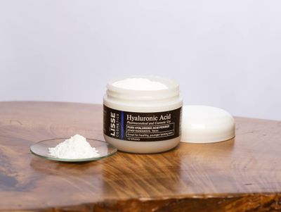 Cosmetic Grade Hyaluronic Acid 100% Pure 1.1M Daltons - Batch Tested and Verified - for Serum and Cosmetic Production