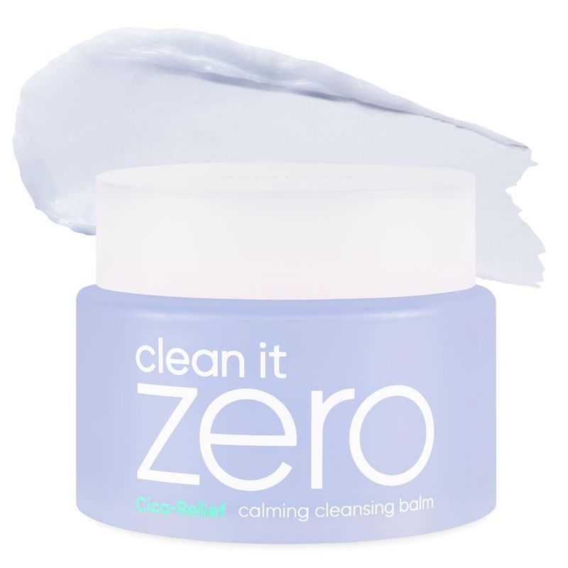 BANILA CO Clean it Zero Calming Cleansing Balm - Korean Makeup Remover for Sensitive Skin - Vegan &amp; Made with Centella Asiatica + Madecassoside - 100ml/3.38 fl oz