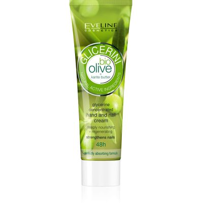 GLYCERINE HAND AND NAIL CREAM BIO OLIVE + KARITE BUTTER