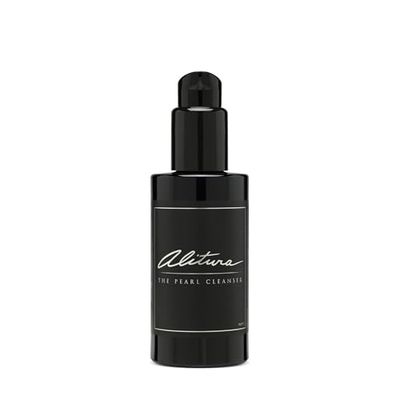 Alitura Organic Anti-Aging Pearl Facial Cleanser For Men and Women with Marine Collagen - Finally Have Clear Acne-Free Skin With The Best All Natural Face Wash - 3.4 oz (100 ml)