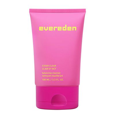 Evereden Steer Clear Balancing Jelly Cleanser - Clean and Vegan Pre Teen Face Wash for Oily &amp; Pimple-Prone Skin - Deeply Cleanses - Removes Dirt - Leaves Skin Fresh &amp; Clean without Overly Drying it