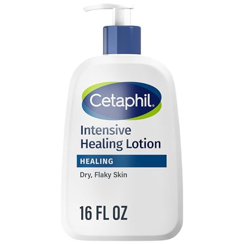 Cetaphil Intensive Healing Lotion with Ceramides 16 Oz For Dry, Rough, Flaky Sensitive Skin 24-Hour Hydration Fragrance, Paraben &amp; Gluten Free