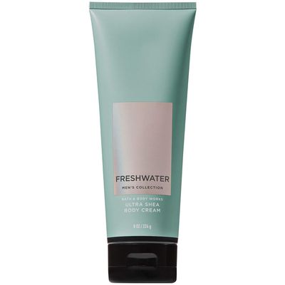 Bath and Body Works Men&#39;s Collection FRESHWATER Ultra Shea Body Cream 8 Ounce