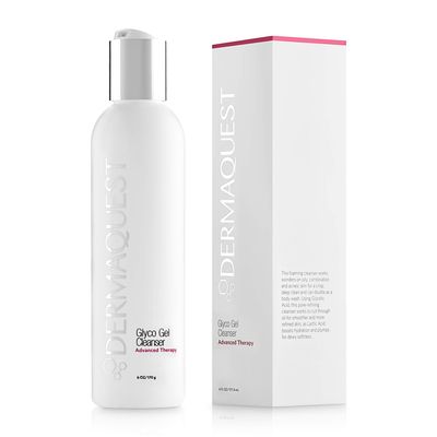DermaQuest Advanced Therapy Foaming Glyco Gel Based Cleanser with 15% Glycolic Acid &amp; Lactic Acid - Deep Cleansing Daily Face Wash for Oily Skin and Papular Acne (6 oz)