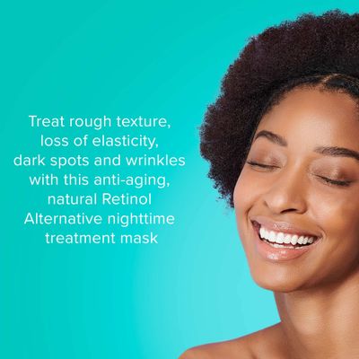 ClarityRx Sleep It Off Retinol Alternative Anti-Aging Face Mask, Natural Plant-Based Leave-On Moisturizer with B Vitamins, Minimizes Dark Spots, Fine Lines & Wrinkles (3.5 oz)