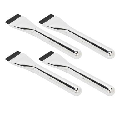 4pcs Super Thin Blade Makeup Brush, Soft Flat Makeup Brushes, Brush for Liquid Makeup Concealer Brush DIY Facial Mask Brush, Quickly Makeup