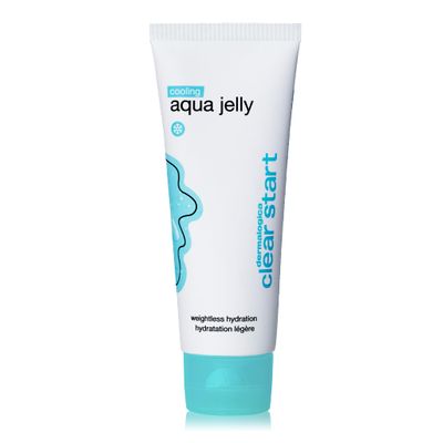 Dermalogica Clear Start Cooling Aqua Jelly (2 Fl Oz) Lightweight Gel Moisturizer For Oily Skin - Deeply Hydrate &amp; Reduce Excess Oil for Dewy Glow With No Shine