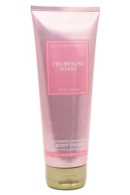 Bath &amp; Body Works Champagne Toast Ultimate Hydration Body Cream Gift Set For Women, 8 Fl Oz (Champange Toast)