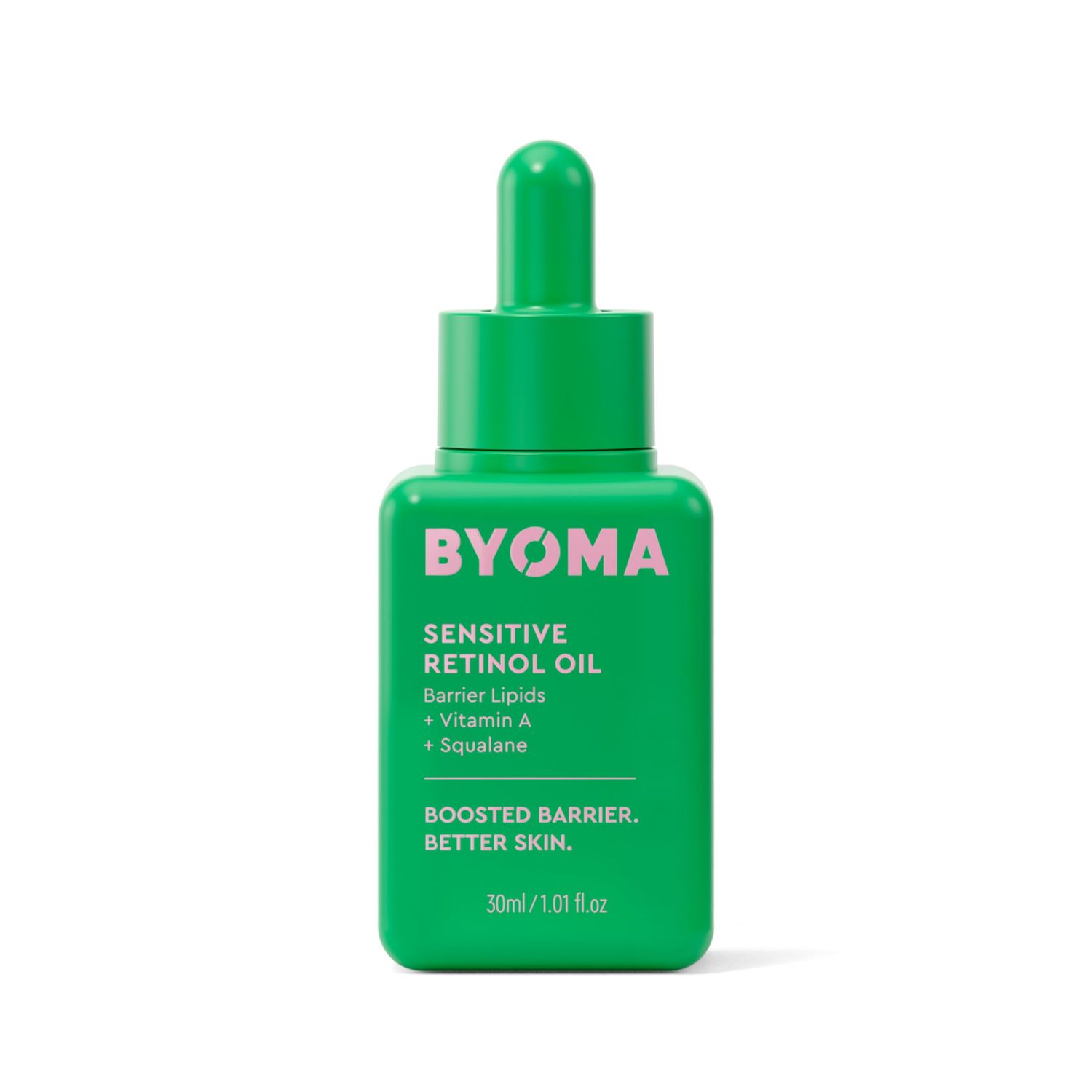 BYOMA Sensitive Retinol Oil - Face Oil with Retinol, Squalane &amp; Vitamin A - Retinol Serum for Sensitive Skin &amp; Retinol Beginners - Barrier Repair - 1.01 fl oz