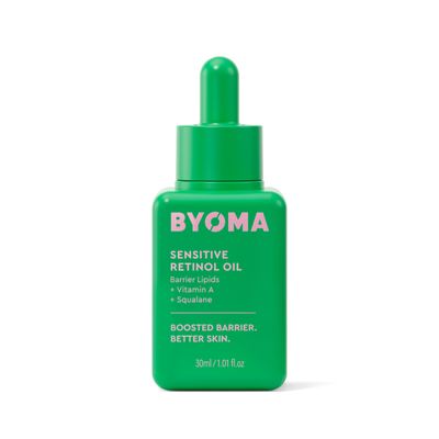 BYOMA Sensitive Retinol Oil - Face Oil with Retinol, Squalane &amp; Vitamin A - Retinol Serum for Sensitive Skin &amp; Retinol Beginners - Barrier Repair - 1.01 fl oz