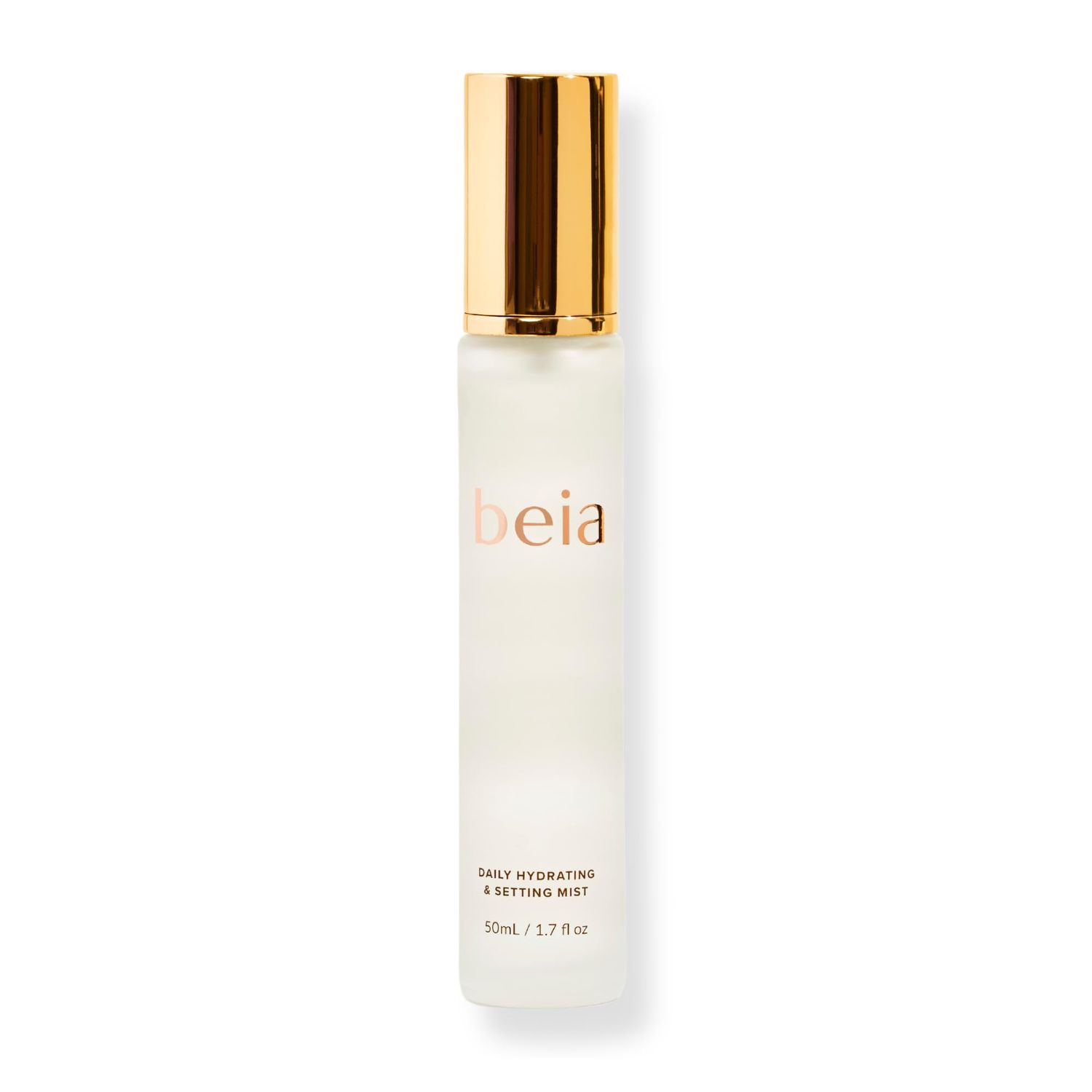 Beia Hydrating Face Mist &amp; Setting Spray with Hyaluronic Acid - Moisturizing Skincare for Sensitive Skin Reduces Dryness - Makeup Setting Spray Natural Dewy Glow- Non Comedogenic Travel Size 1.7 Fl Oz