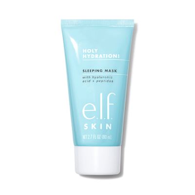 e.l.f. Holy Hydration! Sleep Mask, Ultra-Hydrating Dual-Use Face Mask, Replenishes &amp; Nourishes Dry Skin for a Plumped Up Complexion, 2.7 Fl Oz (80mL)