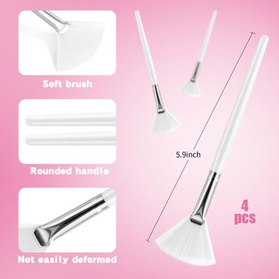 Esthetician Supplies for Facials set 15 Pieces Esthetic Sponges 4 Facial Brushes Esthetician 4 Facial Headbands Esthetician 4 Esthetician Bowls Facial for Facials Esthetician Supplies
