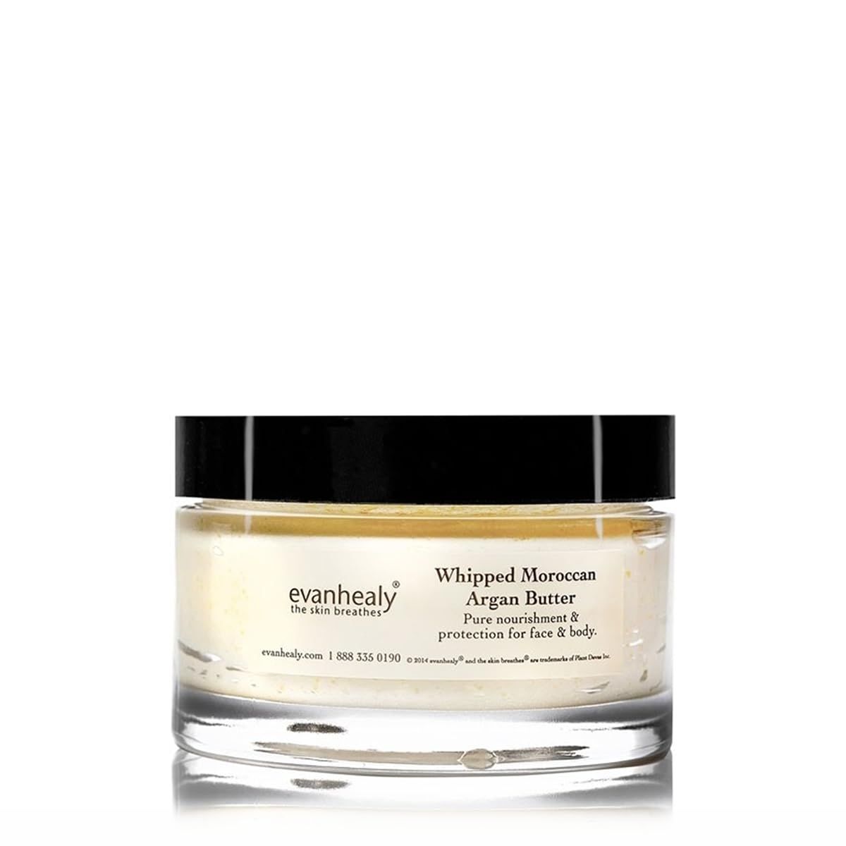 evanhealy Whipped Moroccan Argan Butter | Organic Shea Butter, Argan Oi &amp; Lavender | Moisturize &amp; Revitalize Dehydrated Skin