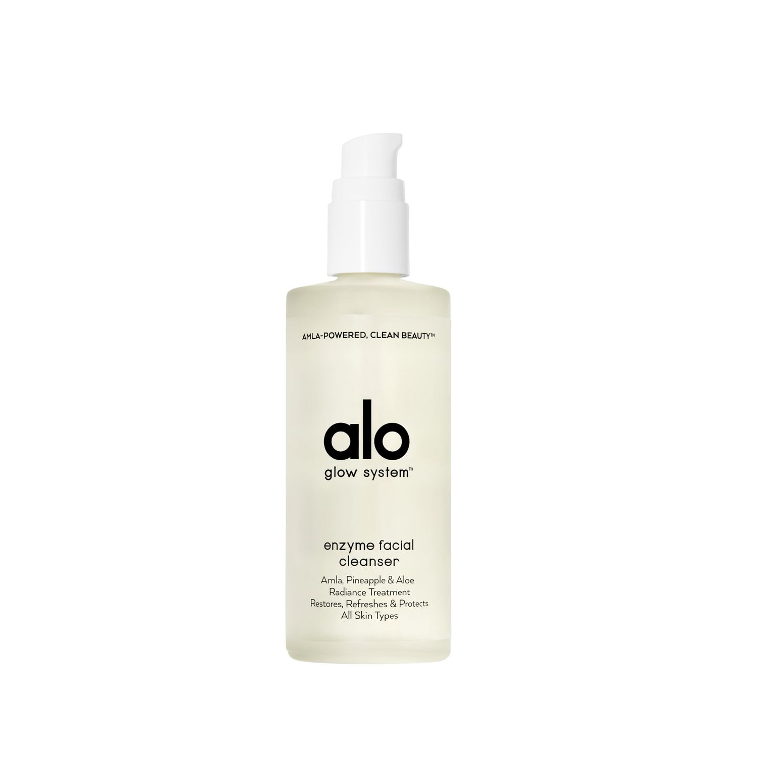 Alo Enzyme Facial Cleanser - Boosts Skin's Radiance and Restores Glow - 3.2 Fl Oz