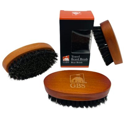 G.B.S Pack of 3 - Men Beard &amp; Mustache Brush