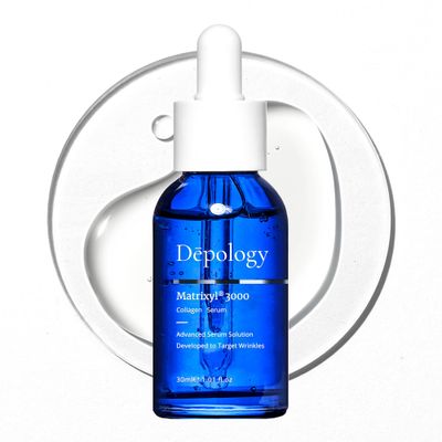 Depology MATRIXYL 3000 Serum, Promotes Anti Wrinkle Serum, Korean Skin Care Products for Face Elasticity, Facial Skin Serum for Women, Skincare for All Skin Types