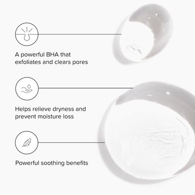 DRMTLGY BHA Clarifying Toner for Face with 2% Salicylic Acid, Pore Reducing Toner for Acne Prone Skin, Oily Skin (6.39 oz/189 ml)