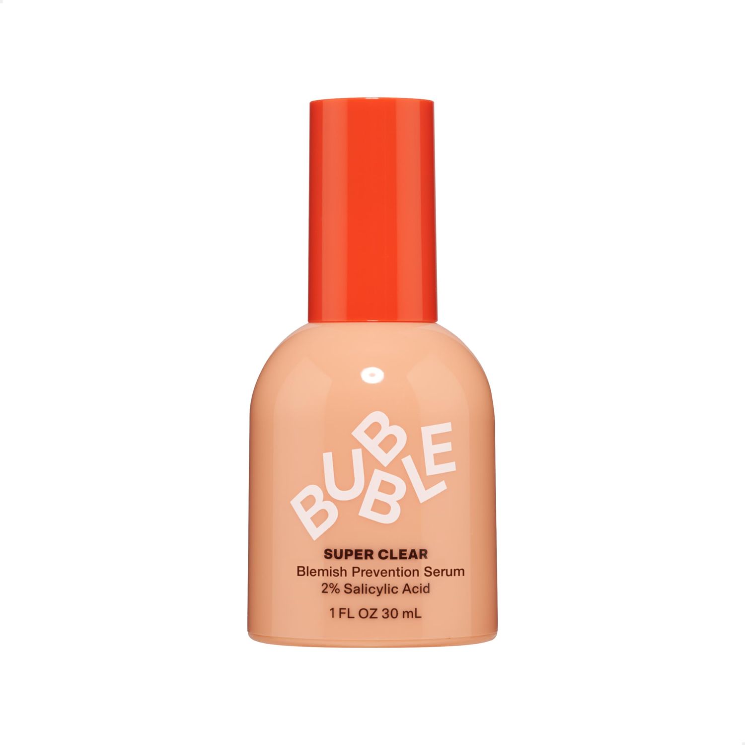 Bubble Skincare Super Clear 2% Salicylic Acid Skin Care Serum - Skin-Soothing Salicylic Acid Serum Enriched with Willow Bark Extract, Colloidal Oatmeal &amp; Antioxidant-Rich Neem Seed Oil (30ml)