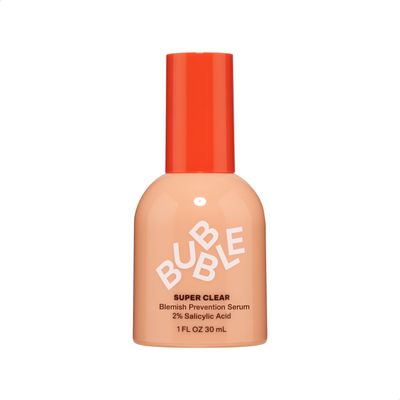 Bubble Skincare Super Clear 2% Salicylic Acid Skin Care Serum - Skin-Soothing Salicylic Acid Serum Enriched with Willow Bark Extract, Colloidal Oatmeal &amp; Antioxidant-Rich Neem Seed Oil (30ml)
