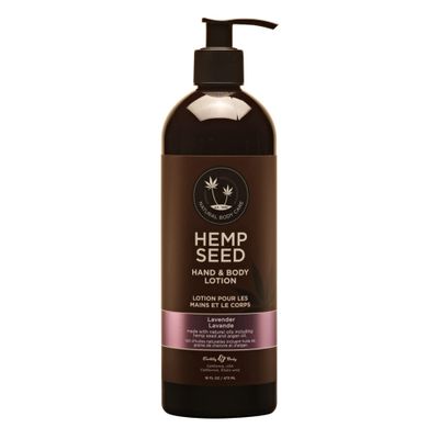 Hand &amp; Body Lotion, Lavender Scent - 16 oz. - Soothe Dry Skin - Argan Oil, Hemp Seed Oil - Light, Non-Greasy Formula - Vegan &amp; Cruelty Free